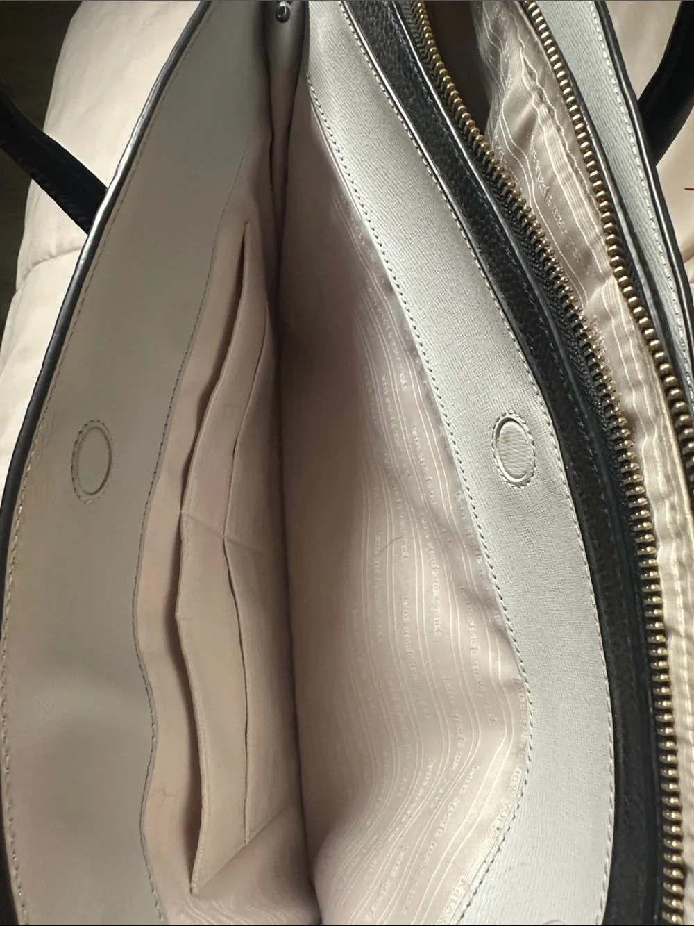 kate spade Black Pebbled Leather Top-Handle Briefcase